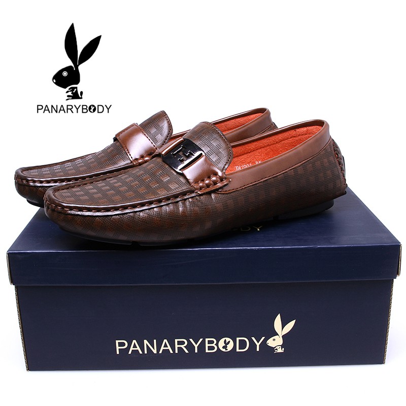 Sepatu Slip on Pria Antislip Santai Casual Original Branded Panarybody Formal Kerja Kantor Keren