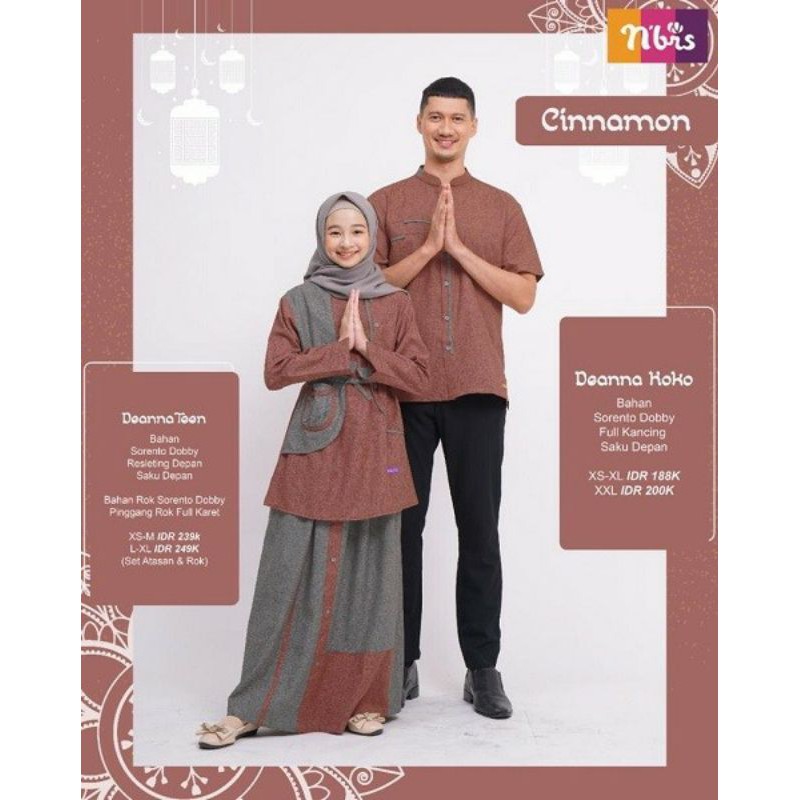DEANNA TEEN BY NIBRAS GAMIS REMAJA NIBRAS