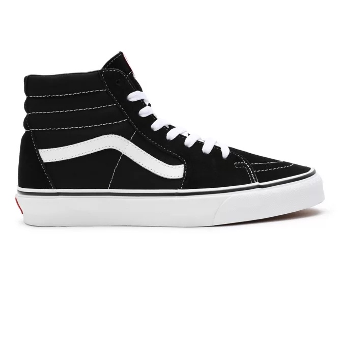 Sepatu Vans Original 100% Sk8 Hi Black White Pria Wanita Waffle EVB DT Bergaransi