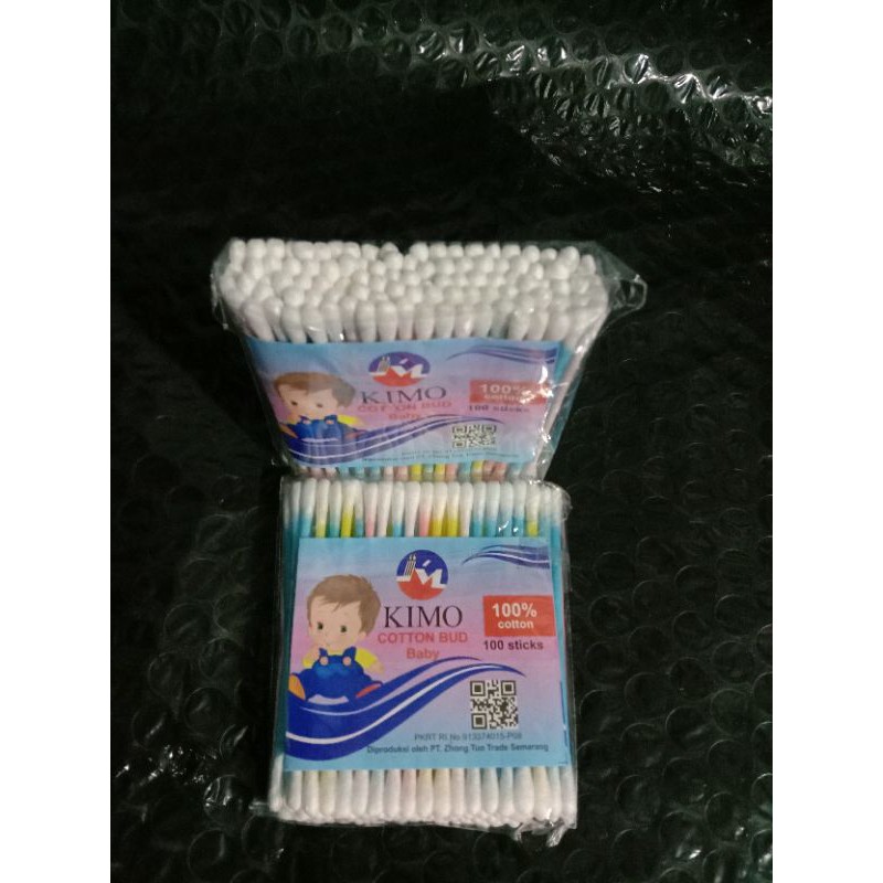 korek kuping kimo ccatton Bud baby 1 bungkus isi 100 pcs