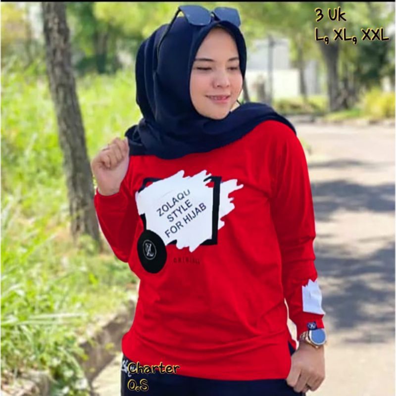 Kaos lengan panjang zolaqu