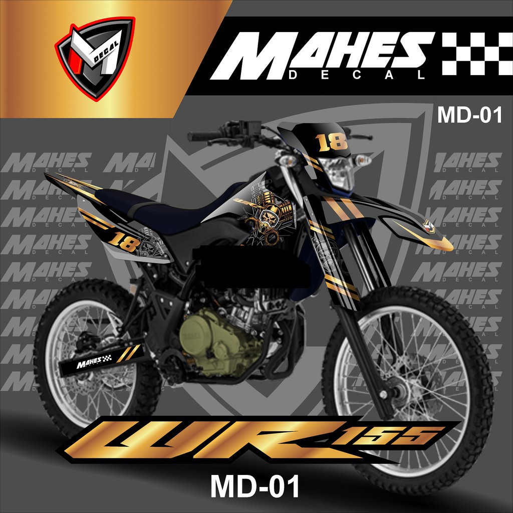 PROMO Decal Sticker Yamaha WR 155 Dekal Stiker WR 155 KEREN