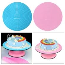 Alas adonan kue bulat silicon mat alas silikon alas silpat silicon baking bentuk bulat