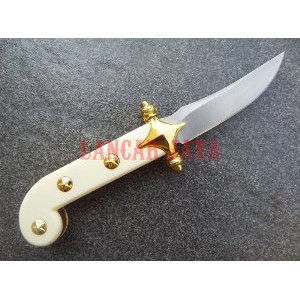 Pisau lipat kavaleri mini unik pisau arab Terbaik