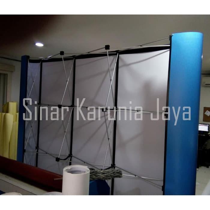 

Palingmurah BACKWALL, BACKDROP PORTABLE 3x3 PLUS Printing Palingmantab