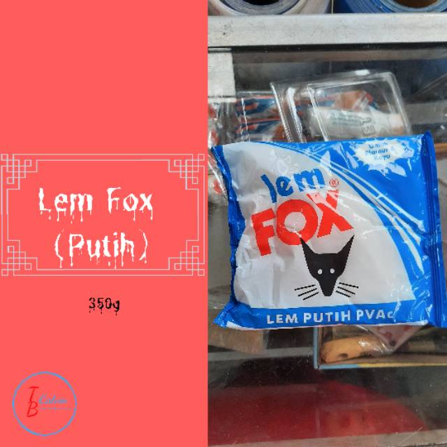 Lem Fox Putih 350g / Lem Kayu Fox Shopee Indonesia