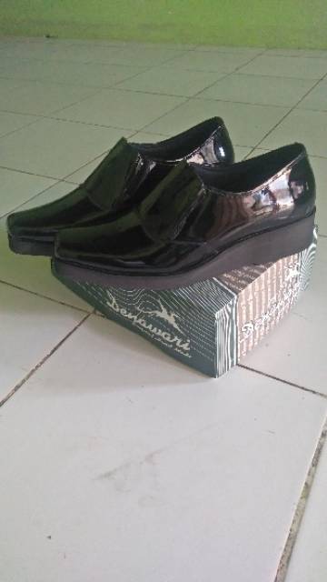 SEPATU PDH SEMIBOOTS POLWAN