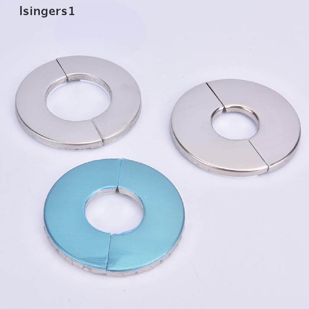 (lsingers1) Cover Pipa Air Gantung Dinding Bahan Stainless Steel
