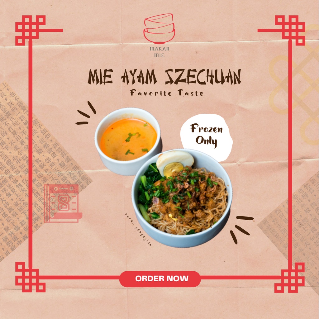 

MAKAN MIE - MIE SZECHUAN