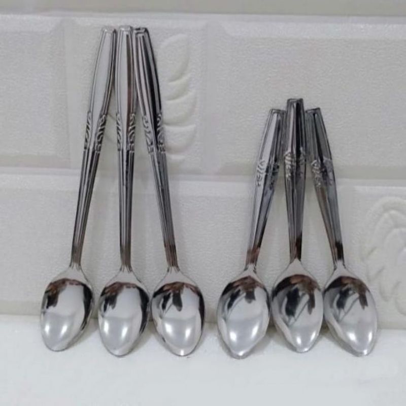 Sendok teh / Sendok kopi stainless 1 lusin