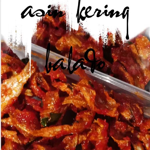 

Ikan kering kapas balado