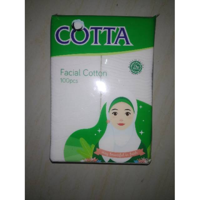 Cotta kapas kecantikan 100lembar 65gr