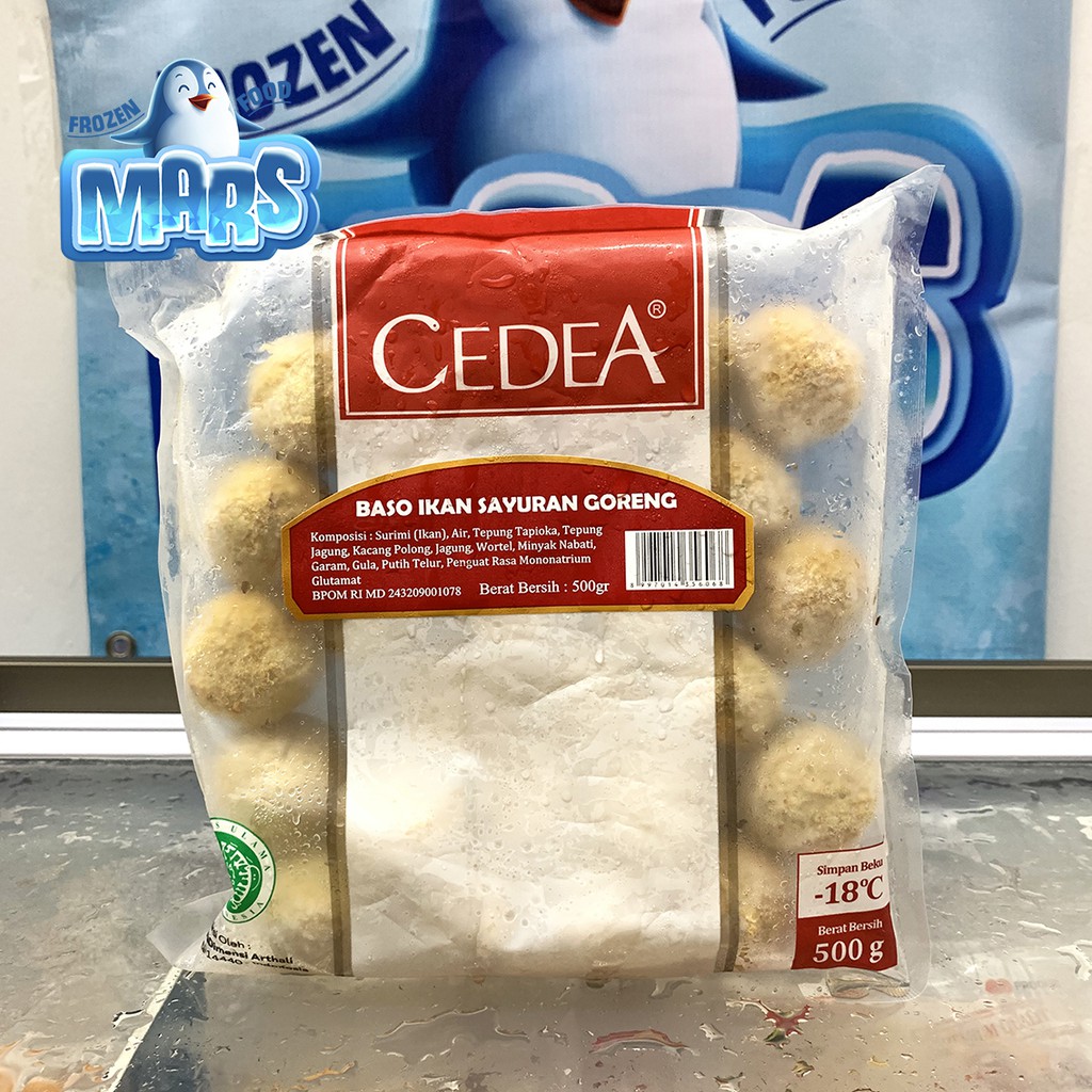

BASO IKAN SAYURAN GORENG CEDEA SEAFOOD OLAHAN FROZEN ENAK 500gr