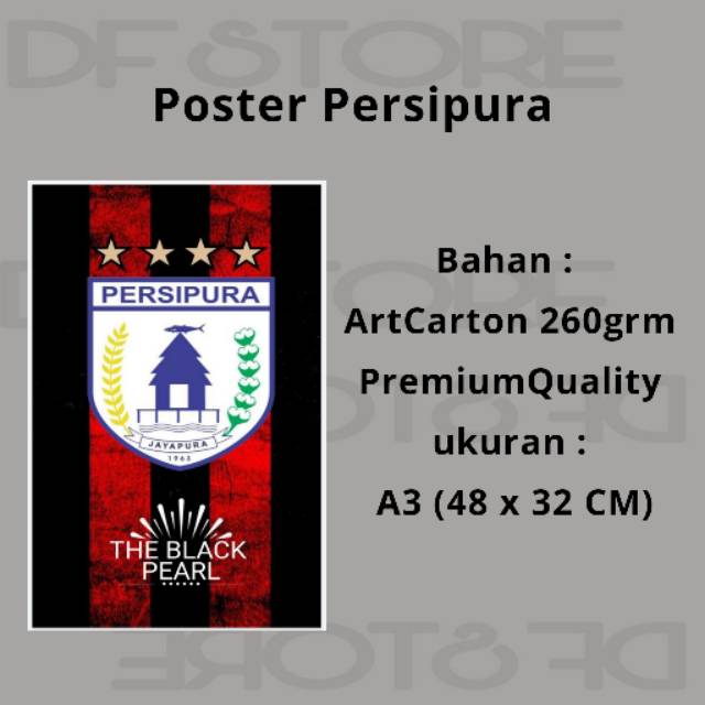 Poster Persipura jayapura poster dinding