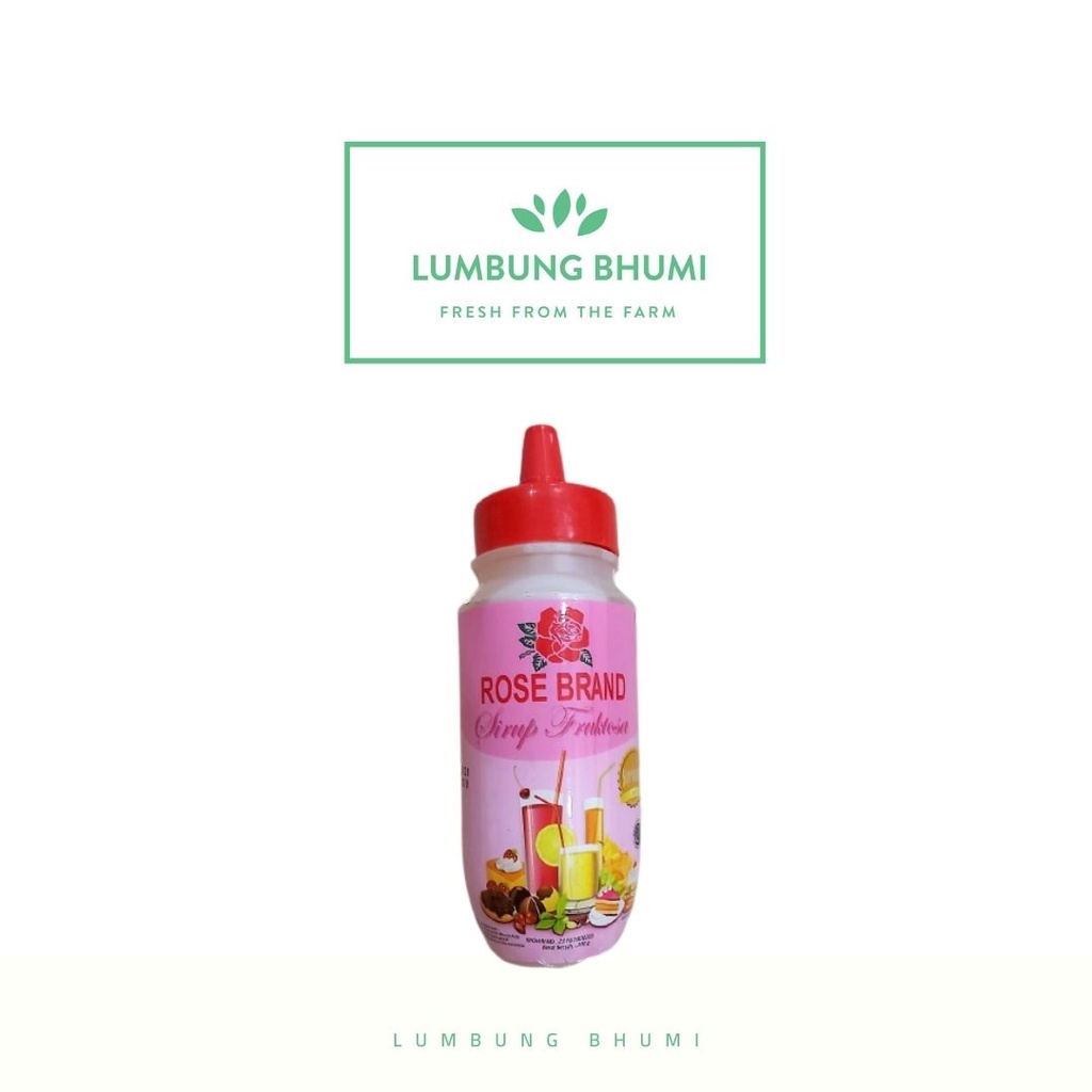 Lumbung Bhumi - Gula Cair Fructose Fructosa Rose Brand 500 ml ( Bahan Pokok )