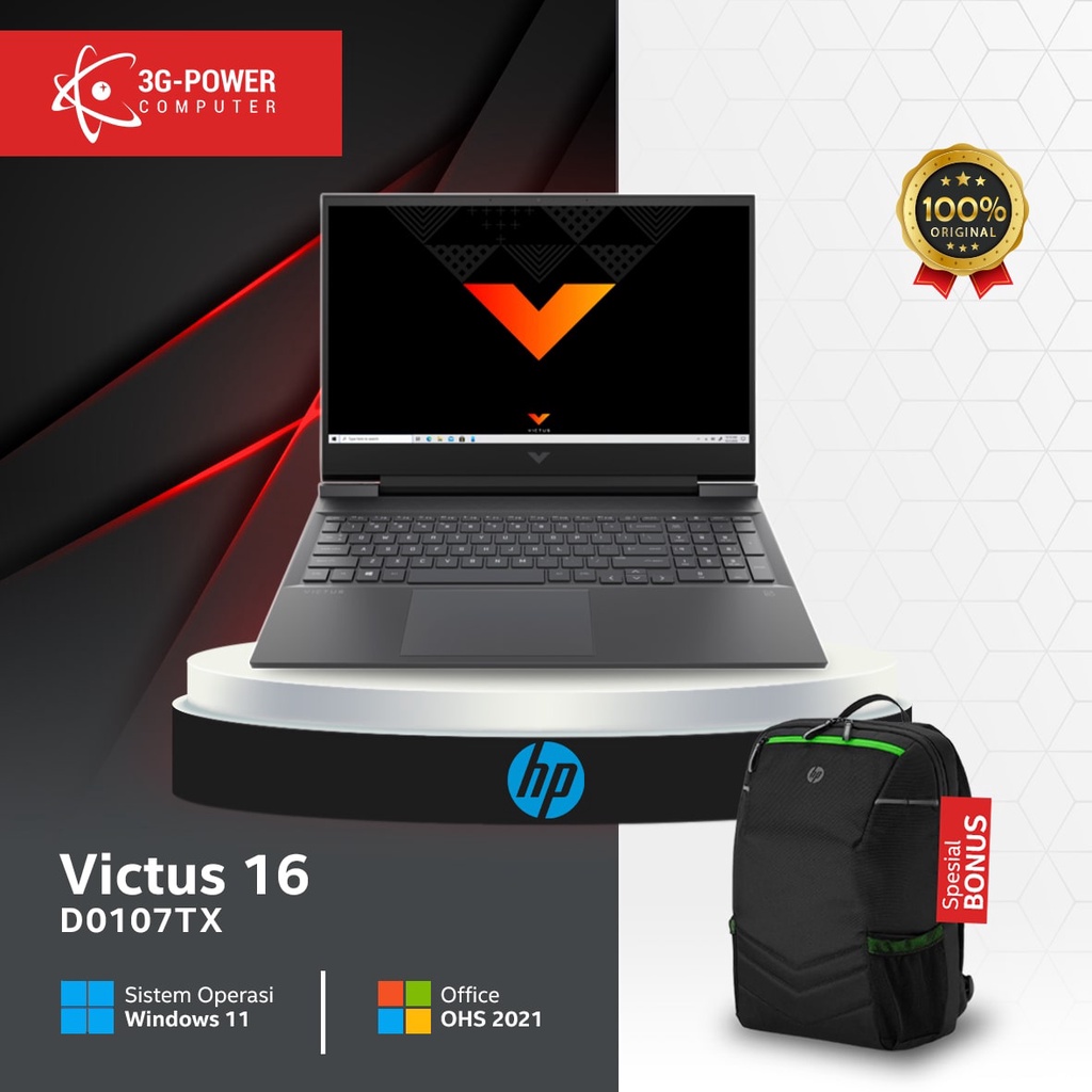 hp victus gaming 16 d0107tx   gaming laptop    core i7 11800h   16gb   512ssd   rtx3060 6gb   16 1  
