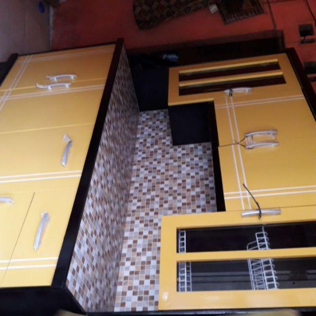 Lemari Dapur 4 Pintu Minimalis Eksklusif (ketebalan Bahan Full 15mm)