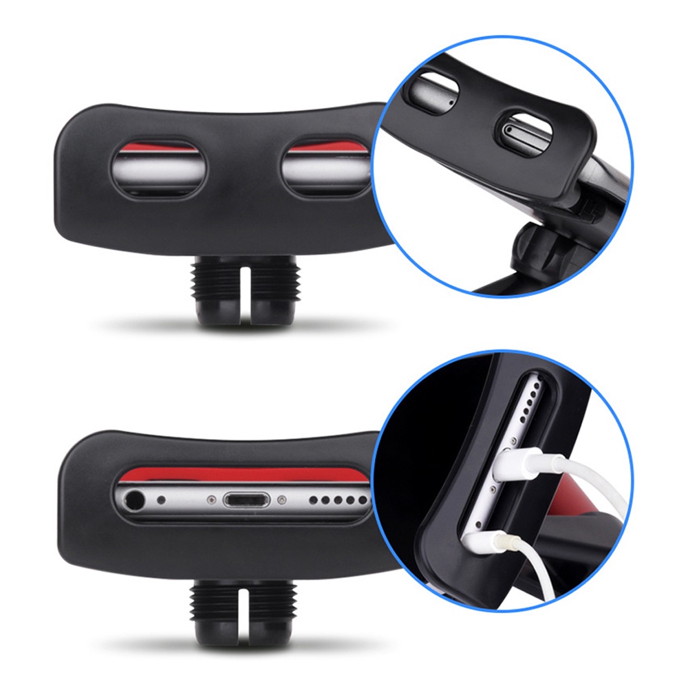 Stand Holder Tablet iPad Air 1 Air 2 Pro 9.7 &quot;4-11&quot; Untuk Belakang Jok Mobil