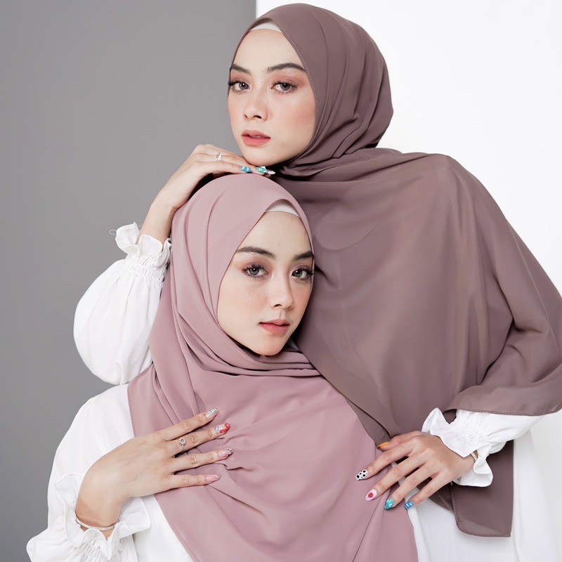 Jilbab Pashmina Diamond Italiano 75 x175 Kerudung Pasmina