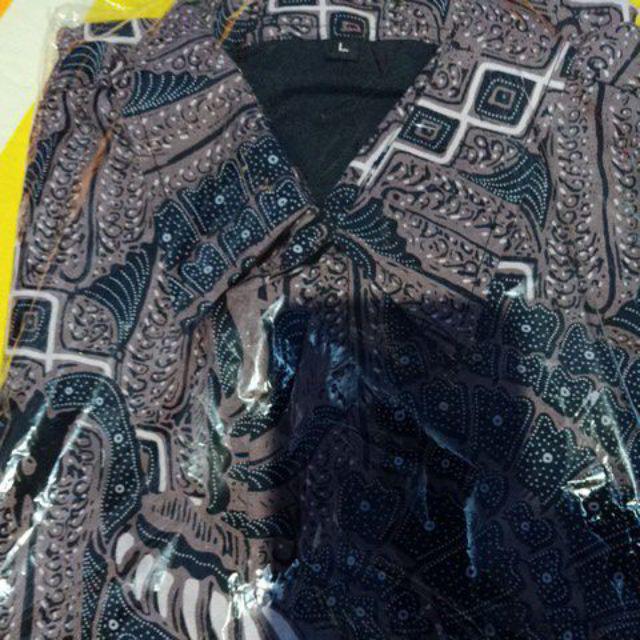 Kemeja Batik Lengan Panjang Baju Batik Ori Batik Murah Batik Solo Seragam Batik