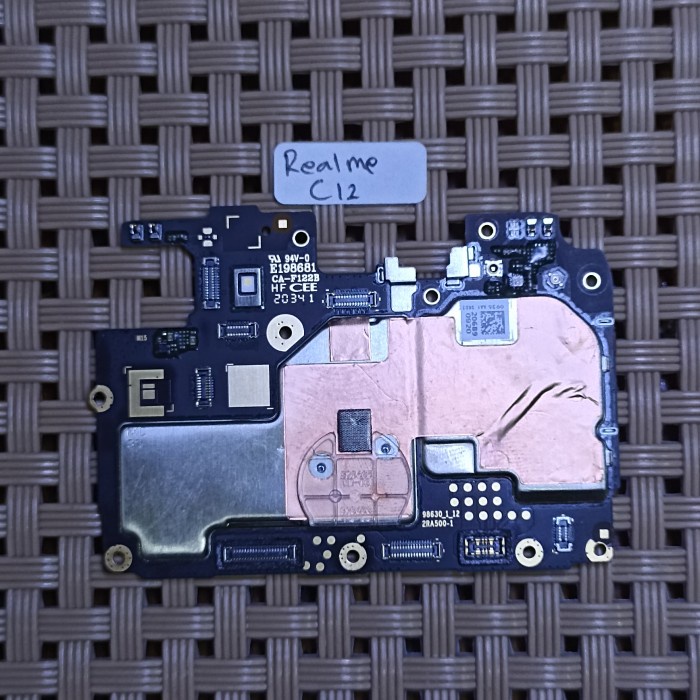 Mesin Realme c12 Normal perawan