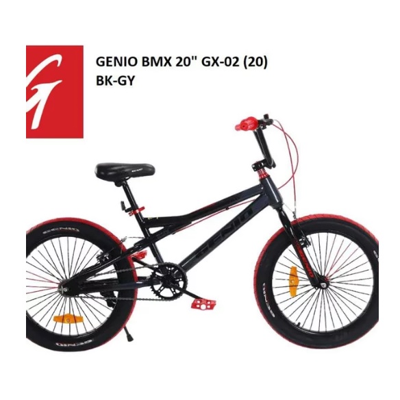 Sepeda BMX 20 inch GENIO GX02 Ban Besar