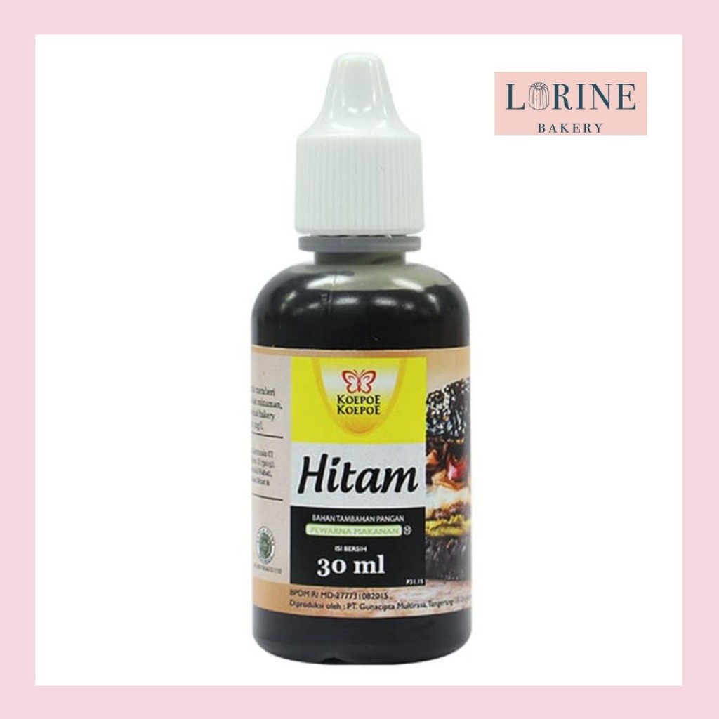 

PEWARNA HITEM KOEPOE KOEPOE 30ML