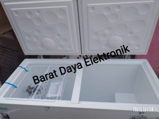 Freezer Aqua Japan Chest Freezer Box AQF-450EC Jabodetabek