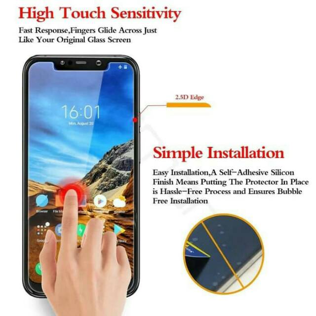 Tempered glass 0,25 ml asus zenfone 5 2018 max pro MI