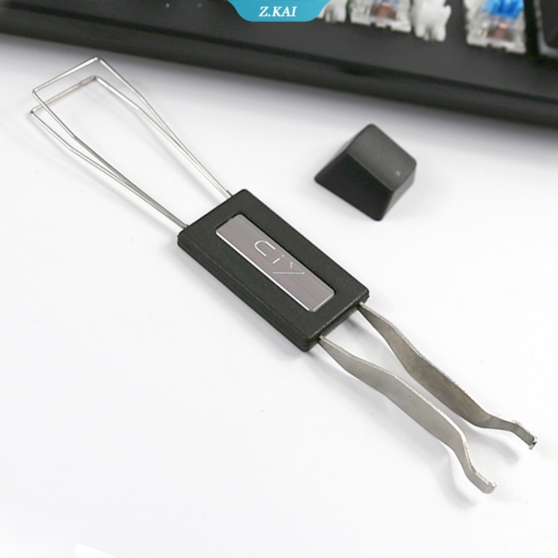 Alat Penarik Tombol keyboard Mekanik Universal Kepala Ganda Bahan stainless steel