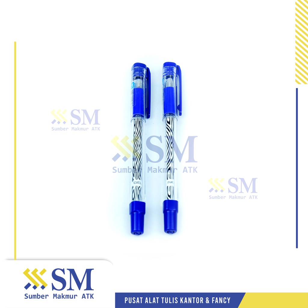 

(PAK) PULPEN / BALLPOINT TIZO TG-340 BIRU ISI 12 PCS