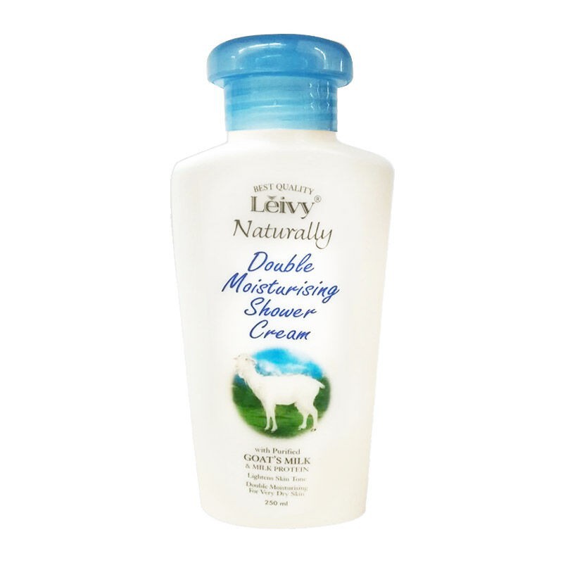 [HALAL] Leivy Naturally Moisturising Shower Cream 250ml - ROYAL JELLY &amp; HONEY Sabun Cair