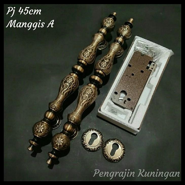 COD HANDLE KUNINGAN MANGGIS GAGANG PINTU KUNINGAN MEWAH