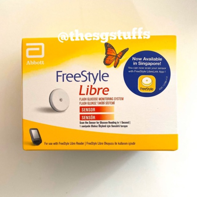 Abbott Freestyle Libre Sensor Sensor Gula Darah Alat Ukur Gula Darah Glukosa Shopee Indonesia