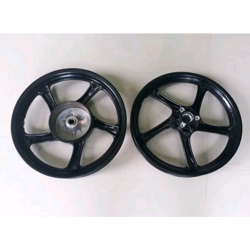 Velg Velek Mio j 115 Velg Dpan Belakang Mio Gt 115 Original(bekas