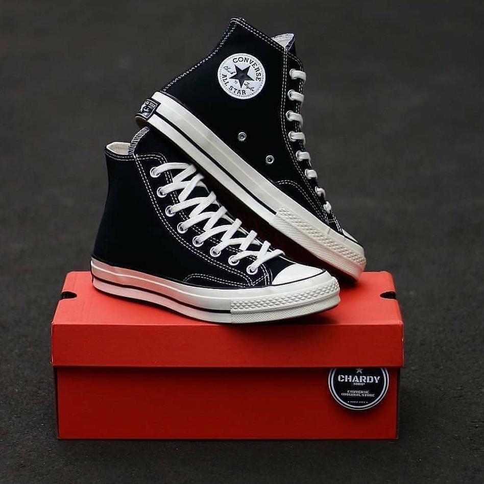 Best -  SEPATU CONVERSE ALL STAR 70S HIGHSEPATU CONVERSE TINGGI COWOK CEWEK 70s Sepatu Alstar hitam 