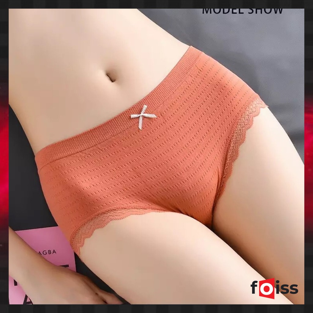 ✅𝐅𝐎𝐈𝐒𝐒® Celana Dalam Katun Graphene Antibakteri Pakain Dalam CD Seksi Wanita 1145