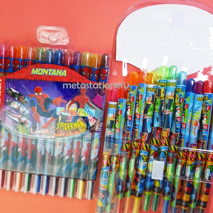

Terbatas Crayon Putar Fancy Panjang 12 Warna Hemat