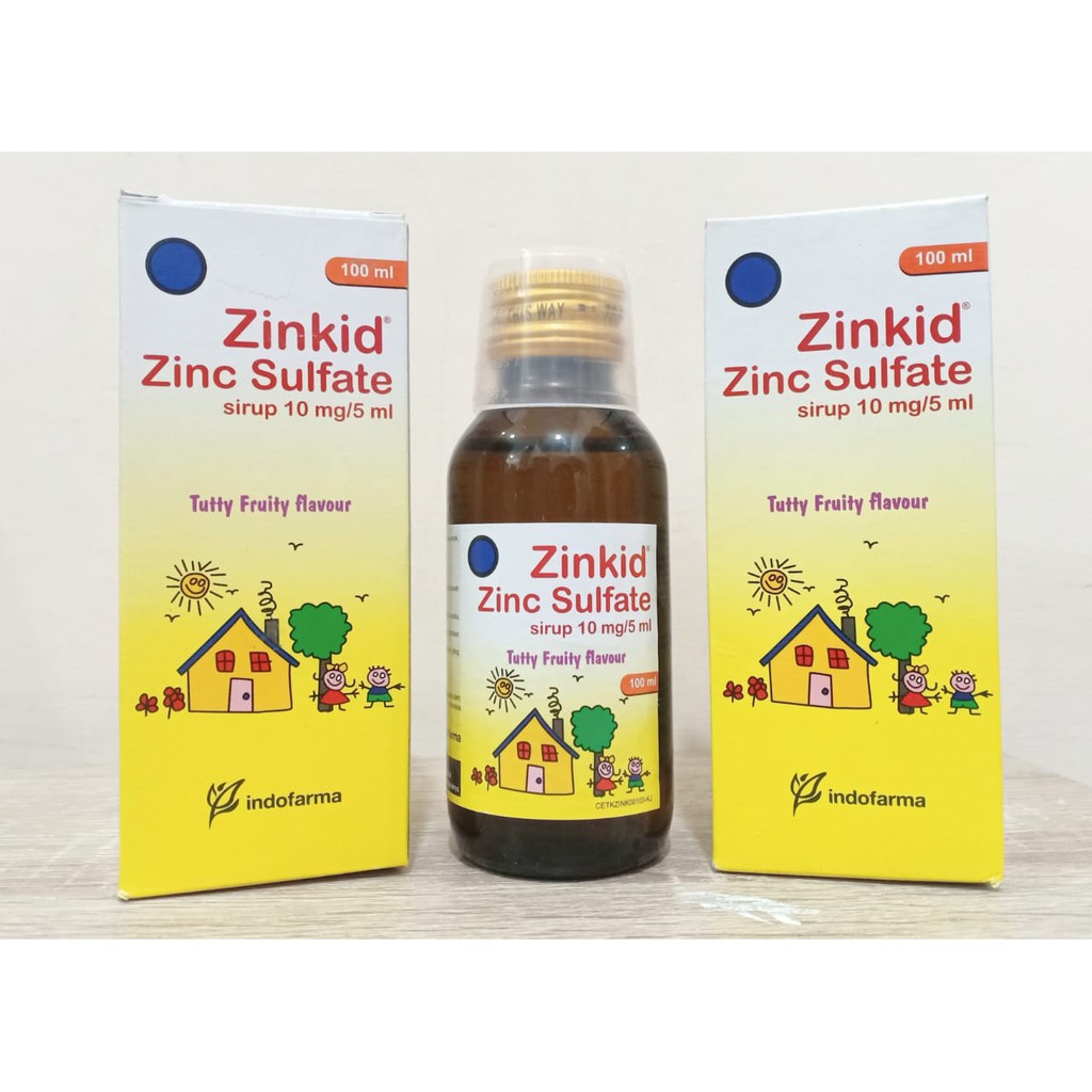 Jual ZINKID SIRUP 10MG/5ML 100ML Shopee Indonesia