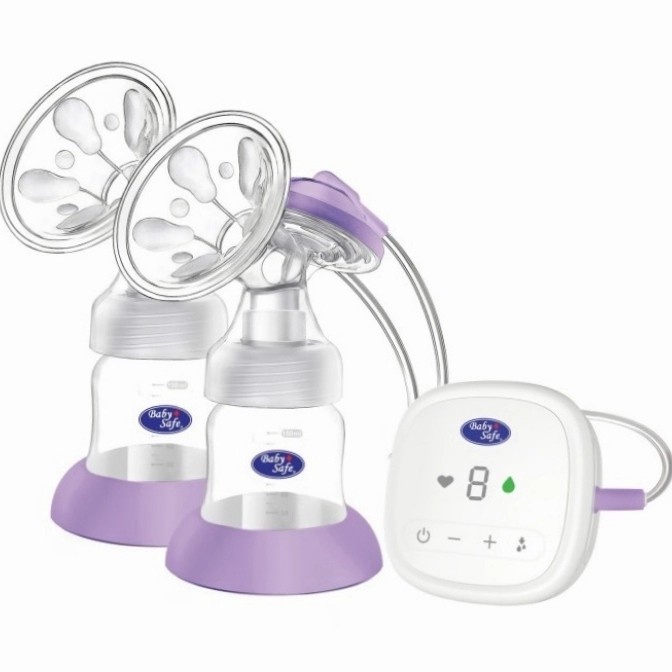 BABY SAFE BREAST PUMP DOUBLE ELECTRIC / P12BPE02