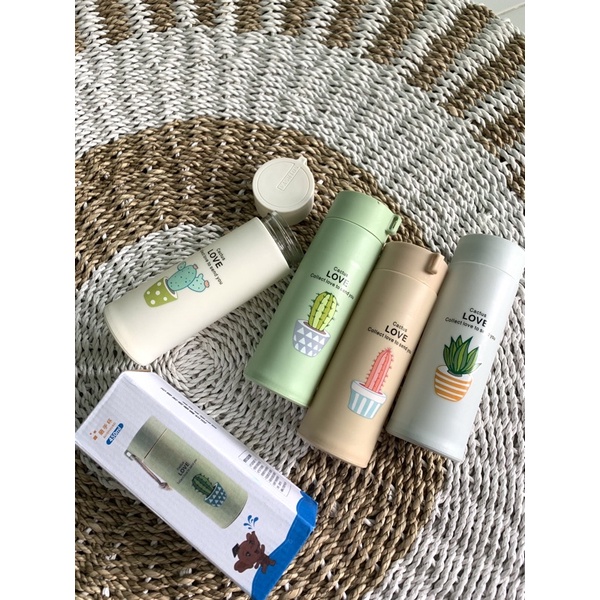 botol minum kaca (dpt kardus pabrik)