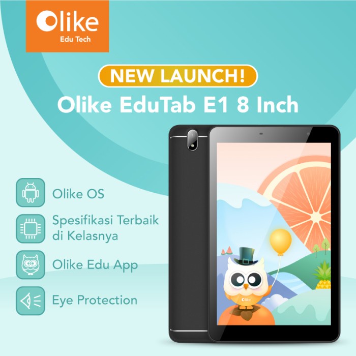 Olike Newlaunch EduTab E1 8 Inch