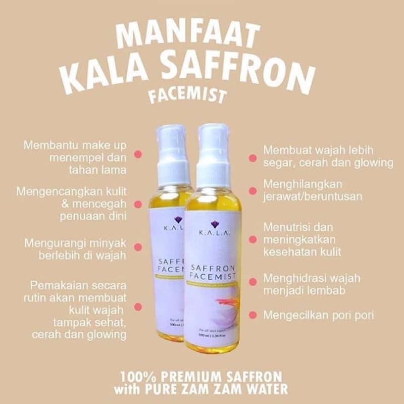 Manfaat Saffron Water Untuk Wajah