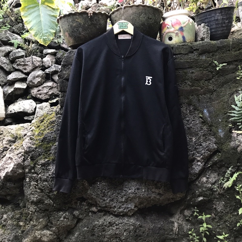 Varsity Jacket Burberry Brit Black Size XL Second Original