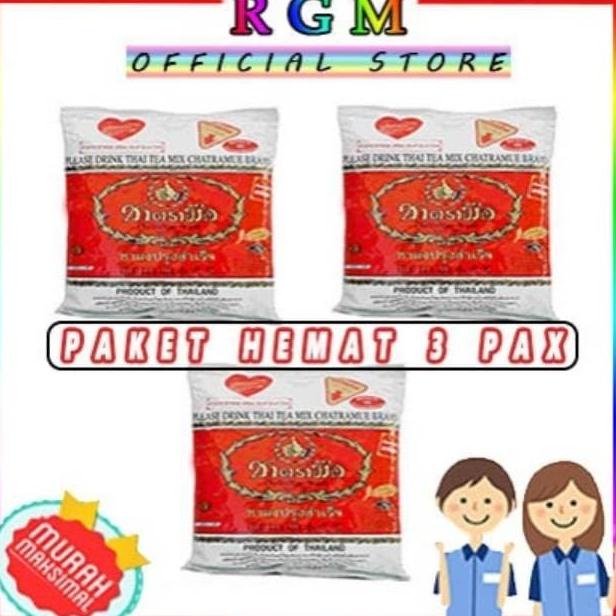 

[COD] PAKET HEMAT THAI TEA ORIGINAL 400gr x 3bungkus [COD]