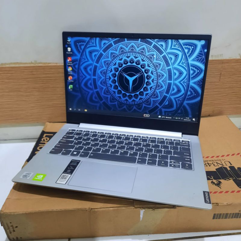 Laptop Lenovo Ideapad S340 81N9, Intel Core i7-10510U, Gen 10Th Ram 8Gb/512 SSD Nvdia MX230 2GB Mulus FULLSET GARANSI