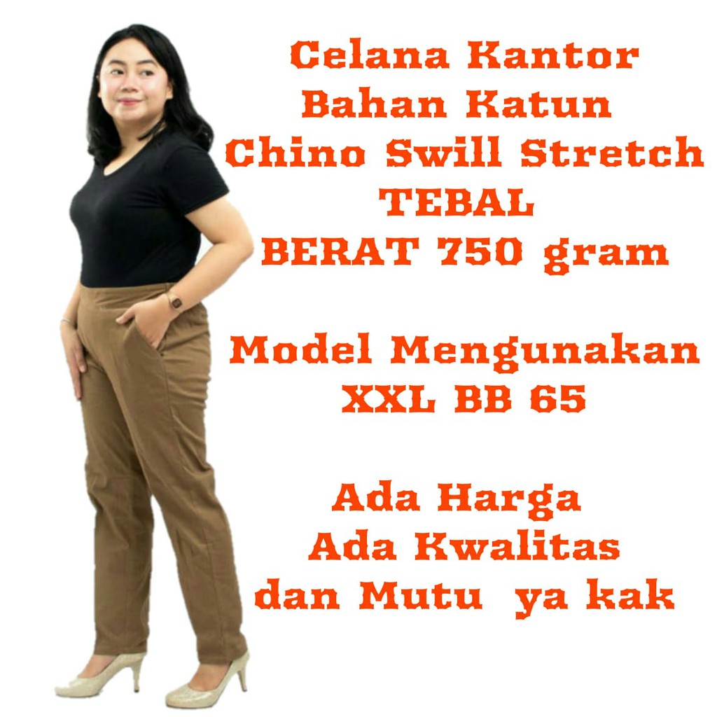 NDR901 BAGGY PANTS JUMBO / BAGGY XXL / 4L / 5L / beggy jumbo / celana wanita jumbo / baggi pants ...