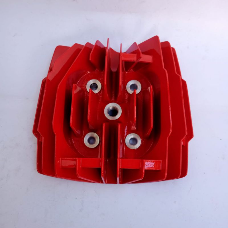 Silinder Kop Nanas head Belimbing YZ125 PNP RX King HITAM-Merah