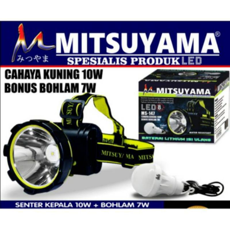 SENTER LED KEPALA PLUS BOHLAM