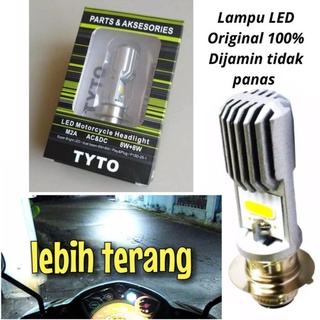 Lampu Led Motor TYTO Motor Bebek dan Matic Soket H6 Led 2 Sisi Tipe M2A